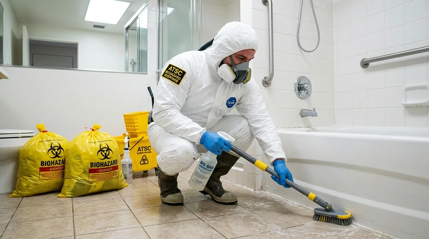 Decontamination equipment deployed for Blood Cleanup in North Palm Beach